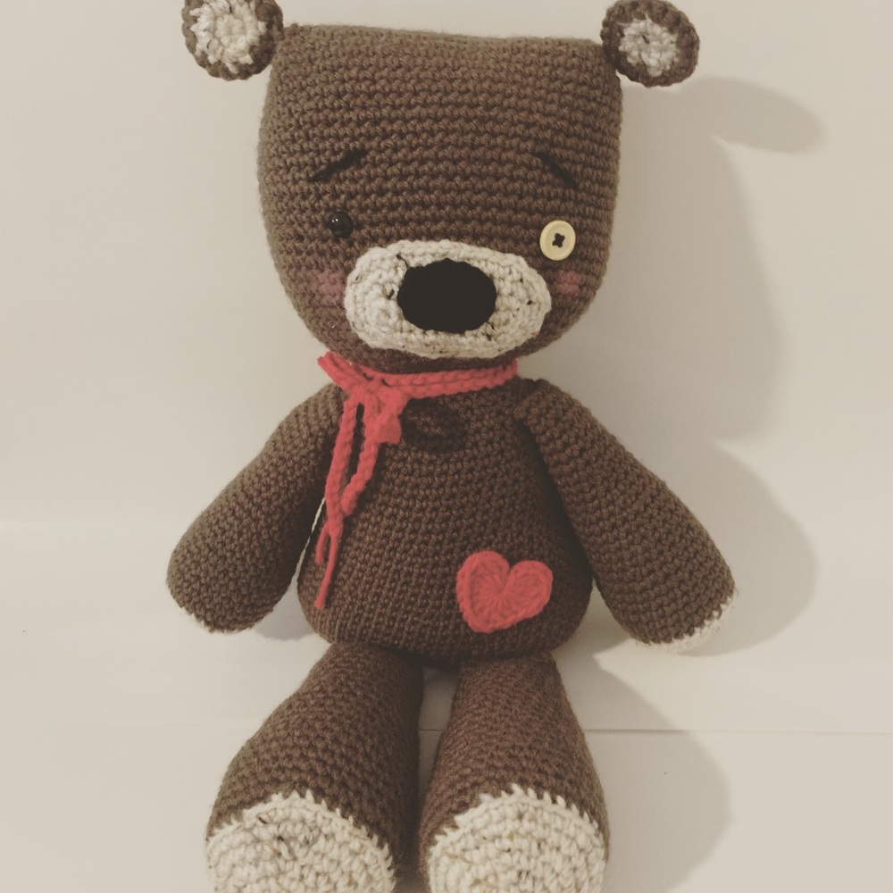 Teddy bear amigurumi